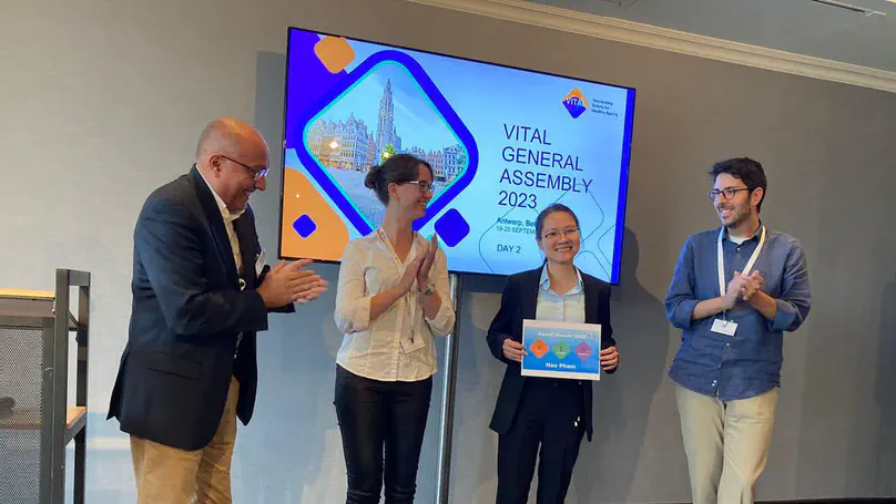 Award Winner of "Young Investigator Presentation" at VITAL General Assembly 2023